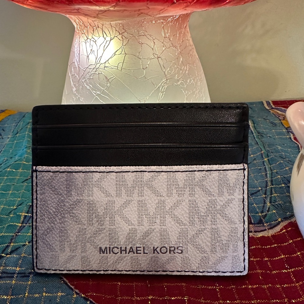 NWT Michael Kors card case.